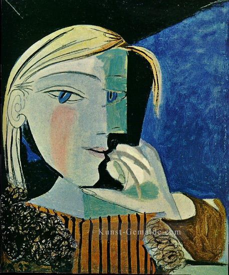 Porträt de Marie Therese 4 1937 Kubisten Ölgemälde
